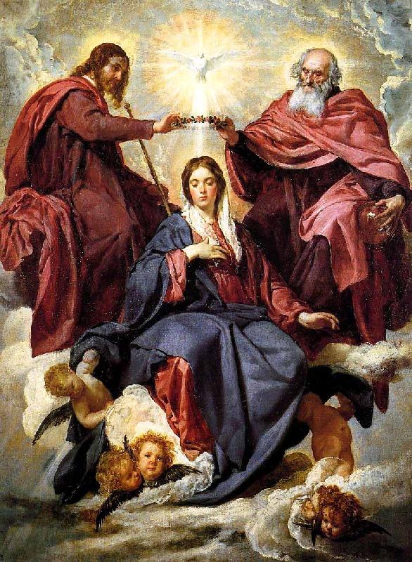 Diego Velazquez Coronation of the Virgin